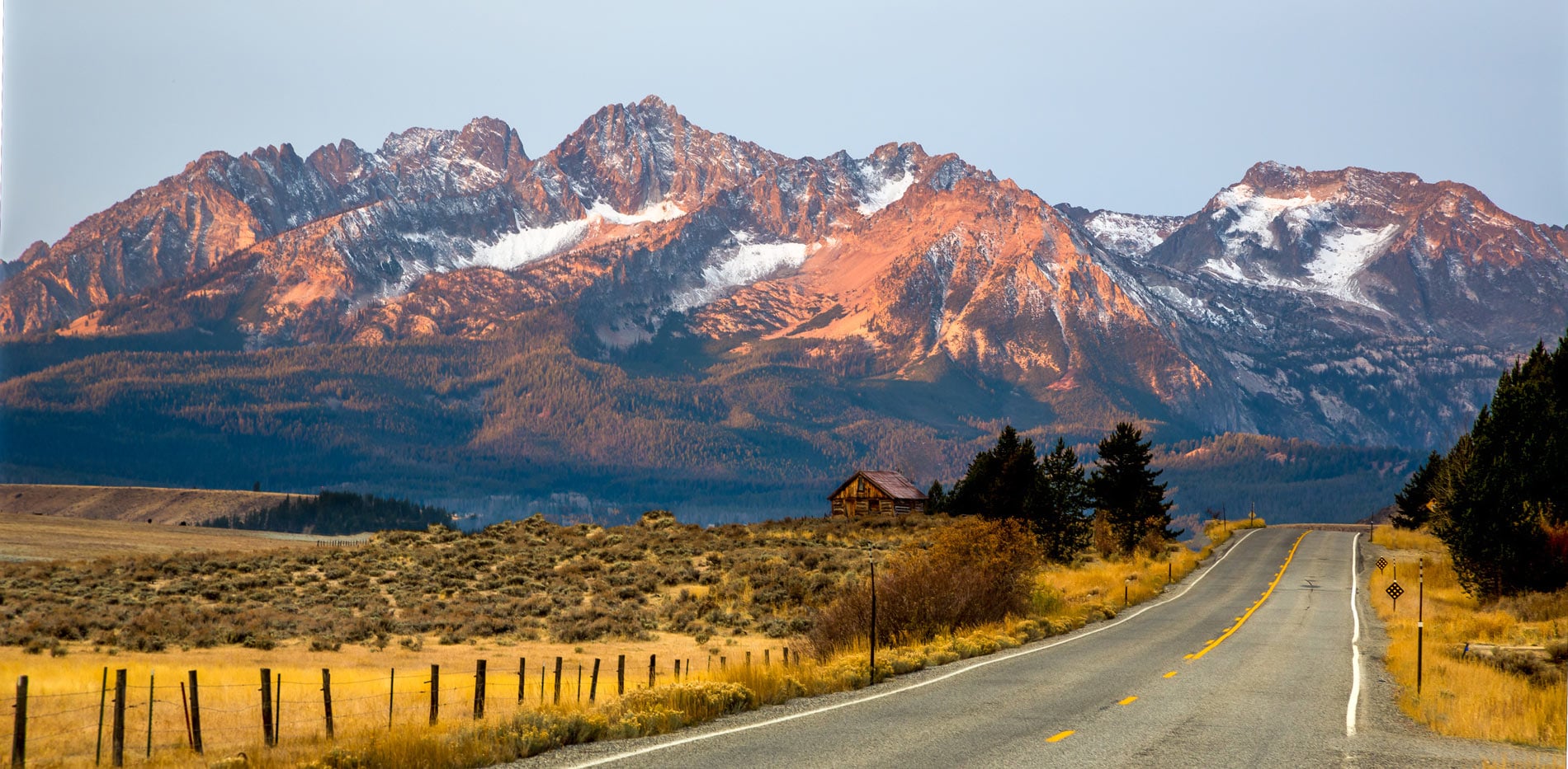 Mountain landscape backdrop for Fiduciary Financial Group wealth management and CPA advisory services